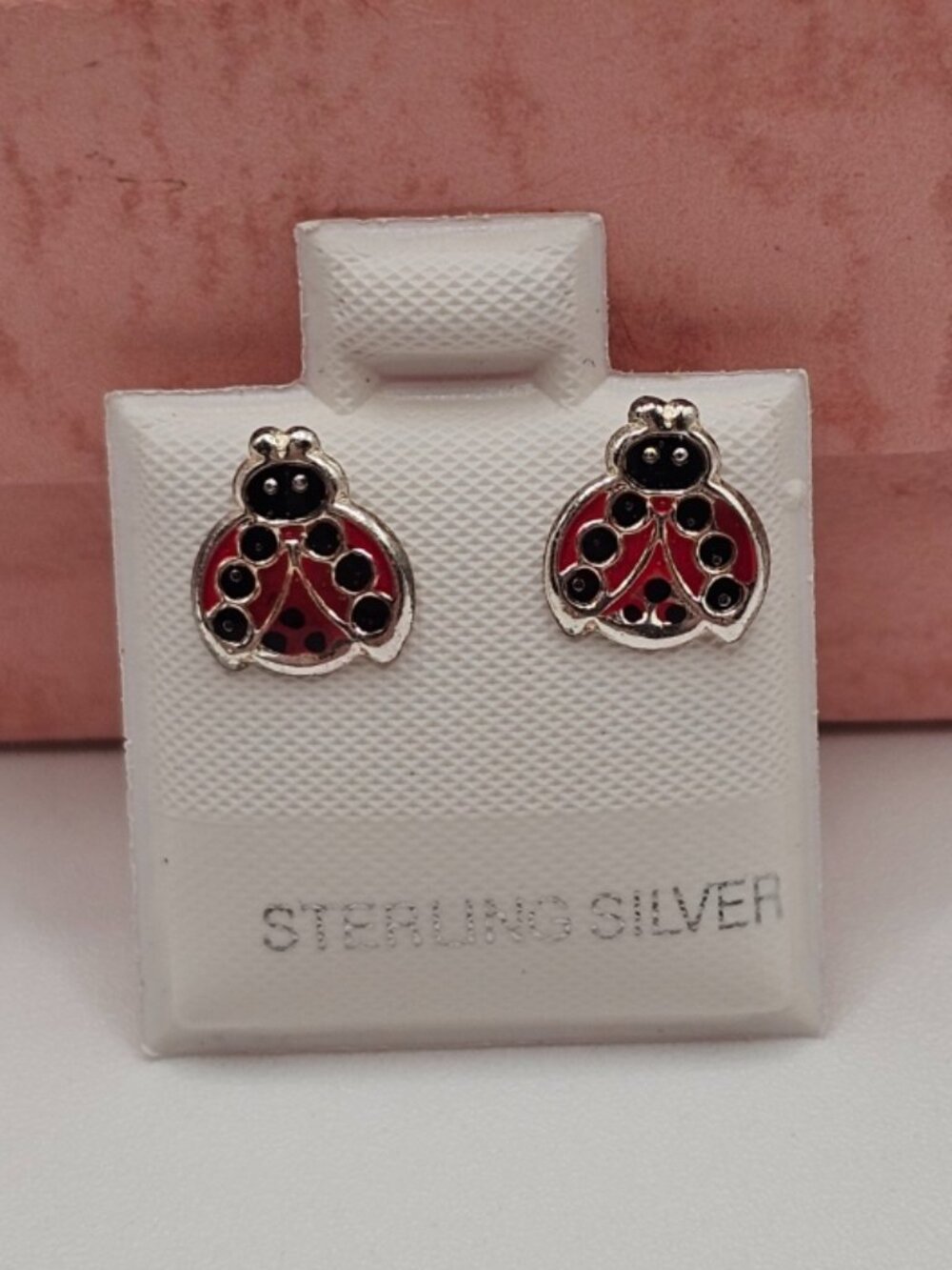 Sterling Silver 925 High Polished Butterfly Screw Back Stud Earrings